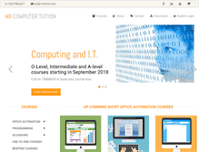 Tablet Screenshot of mxtuition.com